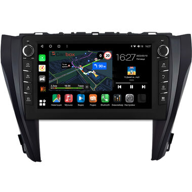 Toyota Camry XV55 2014-2018 (для авто с камерой, JBL) Canbox M-Line 7835-10-1691 на Android 10 (4G-SIM, 2/32, DSP, QLed) С крутилками