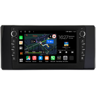 Toyota Land Cruiser 300 2021-2024 (глянцевая) Canbox M-Line 7835-10-1970 на Android 10 (4G-SIM, 2/32, DSP, QLed) С крутилками