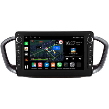 Lada Vesta (NG) 2022-2024 Canbox M-Line 7835-10-2270 на Android 10 (4G-SIM, 2/32, DSP, QLed) С крутилками