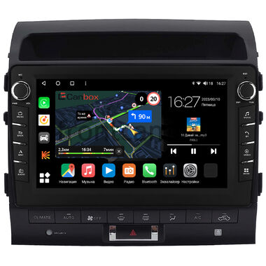 Toyota Land Cruiser 200 2007-2009 (Тип С, canbus LZ) Canbox M-Line 7835-10-2570 на Android 10 (4G-SIM, 2/32, DSP, QLed) С крутилками