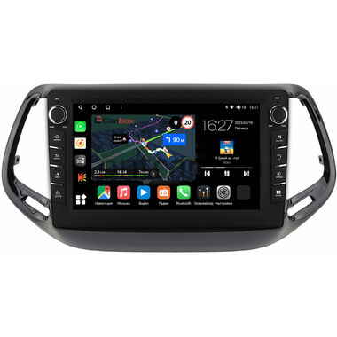 Jeep Compass 2 (2017-2024) Canbox M-Line 7835-10-3500 на Android 10 (4G-SIM, 2/32, DSP, QLed) С крутилками