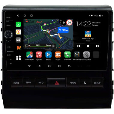 Toyota Land Cruiser 200 2015-2021 (глянцевая) Canbox M-Line 7840-9-0343 на Android 10 (4G-SIM, 2/32, DSP, QLed)