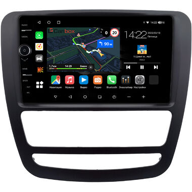 JAC T6 (2015-2024) (черная) Canbox M-Line 7840-9-0550 на Android 10 (4G-SIM, 2/32, DSP, QLed)