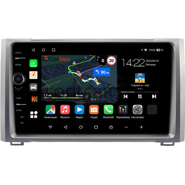 Toyota Tundra 2 2013-2021 (серебро) Canbox M-Line 7840-9-0655 на Android 10 (4G-SIM, 2/32, DSP, QLed)