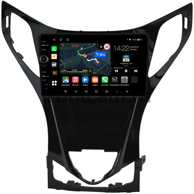 Hyundai Grandeur 5, Azera 2 2011-2016 (глянцевая) Canbox M-Line 7840-9-0837 на Android 10 (4G-SIM, 2/32, DSP, QLed)