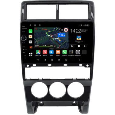 Lada Priora 2013-2018 (черная, глянцевая) Canbox M-Line 7840-9-1610 на Android 10 (4G-SIM, 2/32, DSP, QLed)