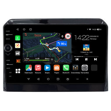 Suzuki Xbee 2017-2024 (глянцевая) Canbox M-Line 7840-9-2106 на Android 10 (4G-SIM, 2/32, DSP, QLed)