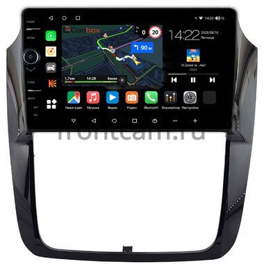 Toyota Ipsum (M20) 2001-2009 (Тип B, черная, глянцевая) Canbox M-Line 7840-9-3157 на Android 10 (4G-SIM, 2/32, DSP, QLed)