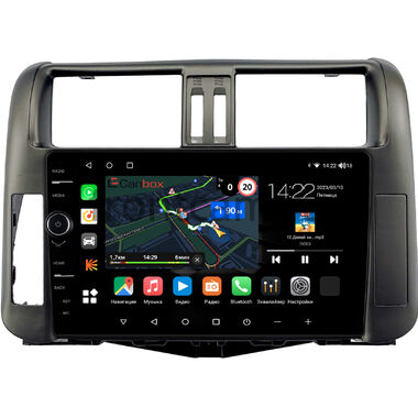 Toyota Land Cruiser Prado 150 2009-2013 (для авто с усилителем) Canbox M-Line 7840-9005 на Android 10 (4G-SIM, 2/32, DSP, QLed)