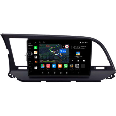 Hyundai Elantra 6 (AD) 2015-2019 (для авто с камерой) Canbox M-Line 7840-9021 на Android 10 (4G-SIM, 2/32, DSP, QLed)