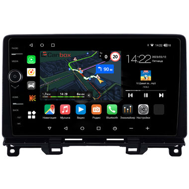 Honda Fit 4, Jazz 4 2020-2024 Canbox M-Line 7841-9-0363 на Android 10 (4G-SIM, 4/64, DSP, QLed)