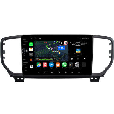 Kia Sportage 4 2018-2022 Canbox M-Line 7841-9-0638 на Android 10 (4G-SIM, 4/64, DSP, QLed) (для авто с камерой, черная)
