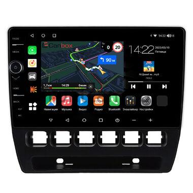 Lada ВАЗ 2110 2008-2014, ВАЗ 2111 2006-2014, ВАЗ 2112 2006-2009 Canbox M-Line 7841-9-0799 на Android 10 (4G-SIM, 4/64, DSP, QLed)