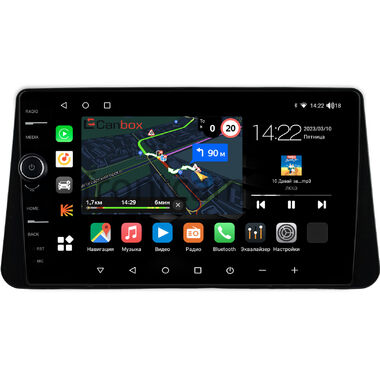 Nissan Micra (K14) 2017-2024, Kicks 2016-2026 Canbox M-Line 7841-9-0814 на Android 10 (4G-SIM, 4/64, DSP, QLed)