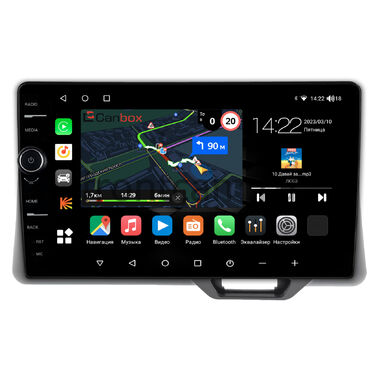 Honda N-BOX 3 2023-2026 Canbox M-Line 7841-9-1587 на Android 10 (4G-SIM, 4/64, DSP, QLed)