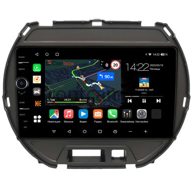 Suzuki Hustler 2 2019-2026 Canbox M-Line 7841-9-1614 на Android 10 (4G-SIM, 4/64, DSP, QLed)