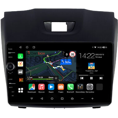 Chevrolet TrailBlazer (2012-2016) (тип 1) Canbox M-Line 7841-9054 на Android 10 (4G-SIM, 4/64, DSP, QLed)