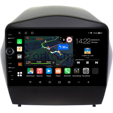 Hyundai ix35, Tucson 2 2009-2015 (для авто с камерой) Canbox M-Line 7841-9180 на Android 10 (4G-SIM, 4/64, DSP, QLed)