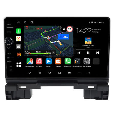 Honda Vezel 2, HR-V 3, XR-V 2 2022-2026 Canbox M-Line 7850-10-1315 на Android 10 (4G-SIM, 2/32, DSP, QLed)