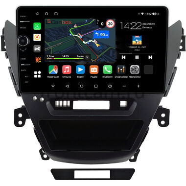 Hyundai Elantra 5 (MD), Avante 5 2010-2015 Canbox M-Line 7850-10-1369 на Android 10 (4G-SIM, 2/32, DSP, QLed)