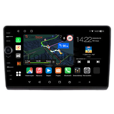 Ford Edge (2007-2010) Canbox M-Line 7850-10-1425 на Android 10 (4G-SIM, 2/32, DSP, QLed)