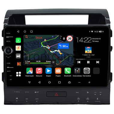 Toyota Land Cruiser 200 2007-2015 для авто с Navi (Тип ABC) Canbox M-Line 7850-10-1745 на Android 10 (4G-SIM, 2/32, DSP, QLed)