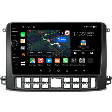 GAZ Газел НН (Gazele NN) (черная) Canbox M-Line 7851-10-0551 на Android 10 (4G-SIM, 4/64, DSP, QLed)