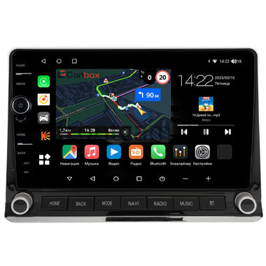 Mitsubishi L200 6 2023-2026 (для авто без монитора) Canbox M-Line 7851-10-1355 на Android 10 (4G-SIM, 4/64, DSP, QLed)