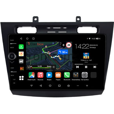Ford Transit Connect 2009-2013 (черная) Canbox M-Line 7851-10-1525 на Android 10 (4G-SIM, 4/64, DSP, QLed)