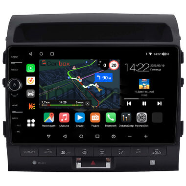 Toyota Land Cruiser 200 2010-2012 (Тип В, canbus LZ) Canbox M-Line 7851-10-2571 на Android 10 (4G-SIM, 4/64, DSP, QLed)