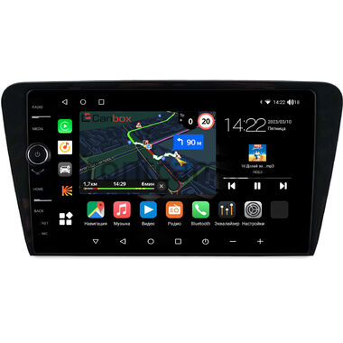 Skoda Octavia A7 2013-2020 (глянцевая) Canbox M-Line 7851-1048 на Android 10 (4G-SIM, 4/64, DSP, QLed)