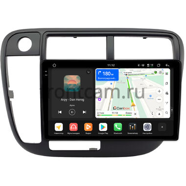 Honda Civic 6 1995-2000 (без климата, левый руль) Canbox PRO-Line 2K 4250-9-0178 на Android 13 (4G-SIM, 6/128, DSP, QLed)