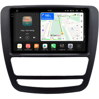 JAC T6 (2015-2024) (черная) Canbox PRO-Line 2K 4250-9-0550 на Android 13 (4G-SIM, 6/128, DSP, QLed)