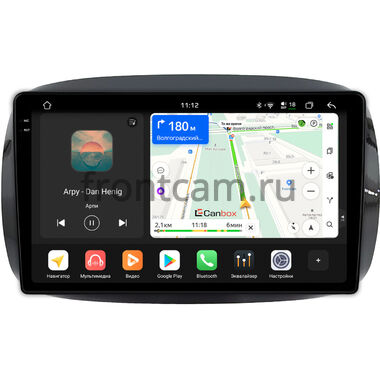 Smart Fortwo 3, Forfour 2 2014-2024 (для авто с цветным экраном) Canbox H-Line 2K 5184-9-0637 на Android 14 (4G-SIM, 6/128, DSP, QLed)
