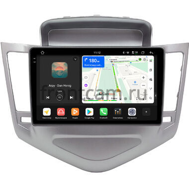 Chevrolet Cruze (2008-2012) (серебро) Canbox PRO-Line 2K 4250-9-1284 на Android 13 (4G-SIM, 6/128, DSP, QLed)