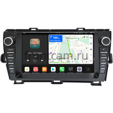 Toyota Prius 3 (XW30) 2009-2015 (левый руль) Canbox PRO-Line 2K 4250-9-1325 на Android 13 (4G-SIM, 6/128, DSP, QLed)