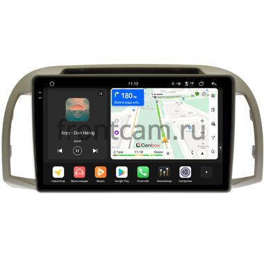 Nissan March (K12), Micra (K12) 2002-2010 Canbox PRO-Line 2K 4250-9-1354 на Android 13 (4G-SIM, 6/128, DSP, QLed)