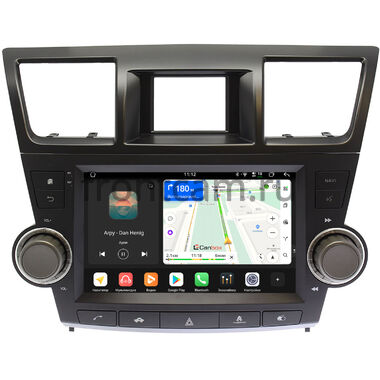 Toyota Highlander (U40) (2007-2013) Canbox PRO-Line 2K 4250-9-1556 на Android 13 (4G-SIM, 6/128, DSP, QLed)