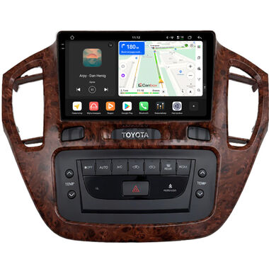 Toyota Highlander (U20), Kluger (XU20) 2000-2007 (орех) Canbox PRO-Line 2K 4250-9-1562 на Android 13 (4G-SIM, 6/128, DSP, QLed)