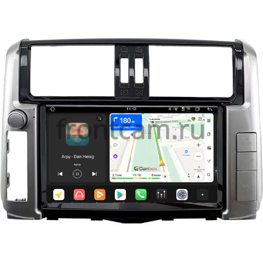 Toyota Land Cruiser Prado 150 2009-2013 (для авто без монитора) Canbox PRO-Line 2K 4250-9-2641 на Android 13 (4G-SIM, 6/128, DSP, QLed)