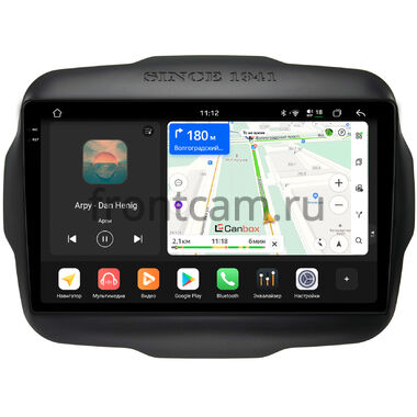 Jeep Renegade 2014-2024 Canbox PRO-Line 2K 4250-9-629 на Android 13 (4G-SIM, 6/128, DSP, QLed)