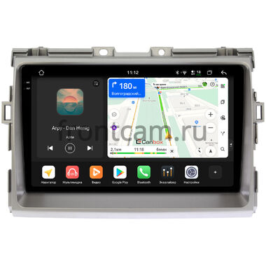 Toyota Estima 3 2006-2016, Previa 3 (XR50) 2006-2019 Canbox PRO-Line 2K 4250-9093 на Android 13 (4G-SIM, 6/128, DSP, QLed) (серая)