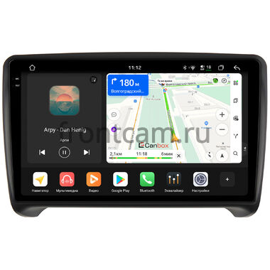 Audi TT (8J) 2006-2014 Canbox PRO-Line 2K 4250-9202 на Android 13 (4G-SIM, 6/128, DSP, QLed)