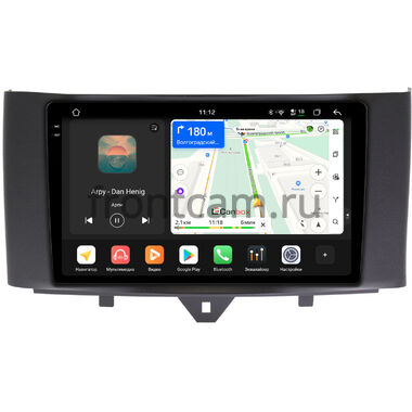 Smart Fortwo 2 2011-2015 Canbox PRO-Line 2K 4250-9251 на Android 13 (4G-SIM, 6/128, DSP, QLed)