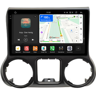 Jeep Wrangler 3 (JK) 2014-2018 Canbox PRO-Line 2K 4251-10-0010 на Android 13 (4G-SIM, 6/128, DSP, QLed)