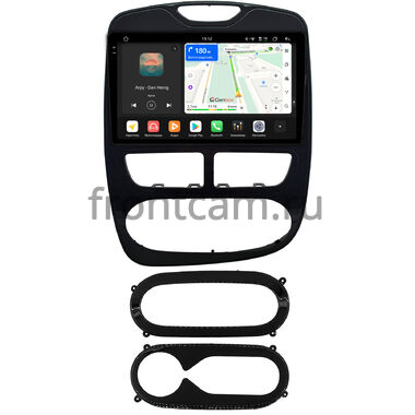 Renault Clio 4 2016-2019 (черная) Canbox H-Line 2K 5185-10-0860 на Android 14 (4G-SIM, 6/128, DSP, QLed)