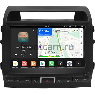 Toyota Land Cruiser 200 2007-2009 (Тип C, матовая) Canbox PRO-Line 2K 4257-10-0939 на Android 13 (4G-SIM, 4/64, DSP, QLed)