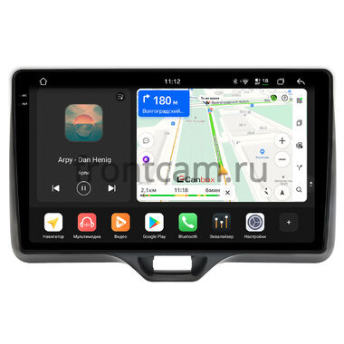 Toyota Yaris 4, Yaris Cross (2020-2024) (правый руль) Canbox PRO-Line 2K 4251-10-541 на Android 13 (4G-SIM, 6/128, DSP, QLed)