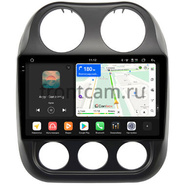 Jeep Compass, Liberty (Patriot) (2009-2016) Canbox PRO-Line 2K 4251-10-810 на Android 13 (4G-SIM, 6/128, DSP, QLed)