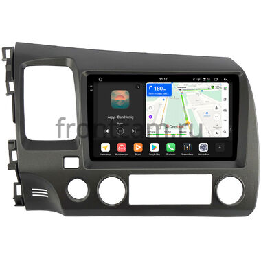 Honda Civic 8 4D 2005-2012 (левый руль, седан) Canbox PRO-Line 2K 4252-9-1061 на Android 13 (4G-SIM, 8/256, DSP, QLed)